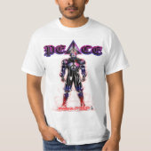 私は平和 Tシャツ (正面)