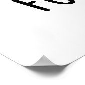 私は年老いたチーズパンでおもしろい大人になる ポスター (角)