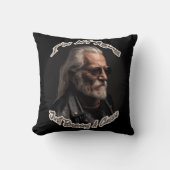 私は年老いてになるだけではなクラシックい クッション (正面)