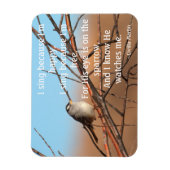 私は幸せだから歌うスパロー マグネット (縦)