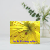 私は幸せな場所にいる！ ポストカード (スタンド正面)