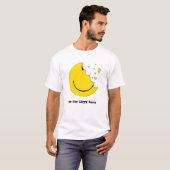 私は幸せな顔シャツが好き Tシャツ (正面フル)