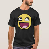 私は幸せなplzです tシャツ (正面)