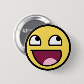 私は幸せなplzボタンです 缶バッジ (正面&裏面)