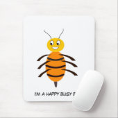 私は幸せ忙しだ！ マウスパッド (マウス)