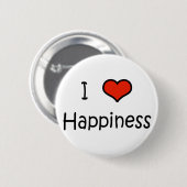 私は幸福を愛します 缶バッジ (正面&裏面)