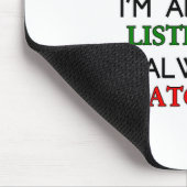 私は幸運だ マウスパッド (コーナー)