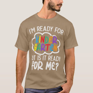 私は幼稚園に行きたいけど幼稚園は私のことを待ってくれてる? f tシャツ