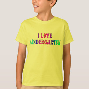 私は幼稚園のワイシャツを愛します Tシャツ