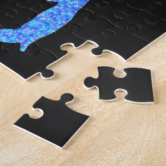 私は幼稚園を通り抜ける ジグソーパズル (側面)