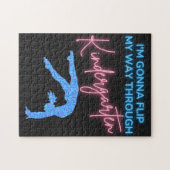 私は幼稚園を通り抜ける ジグソーパズル (横)