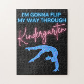 私は幼稚園を通り抜ける ジグソーパズル (縦)