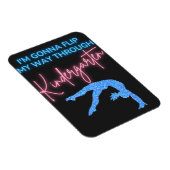 私は幼稚園を通り抜ける マグネット (右側)