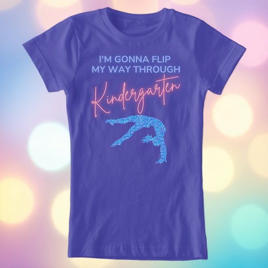 私は幼稚園を通り抜ける Tシャツ