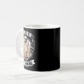 私は幽霊狩り超常現象素晴らしinvになる コーヒーマグカップ (正面左)