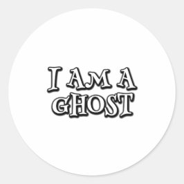 私は幽霊 ラウンドシール