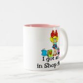 私は店のクラスのマグのAを得ました ツートーンマグカップ (正面右)