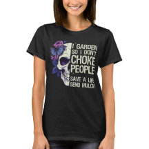 私は庭だから私は人々ガーデニングスカル