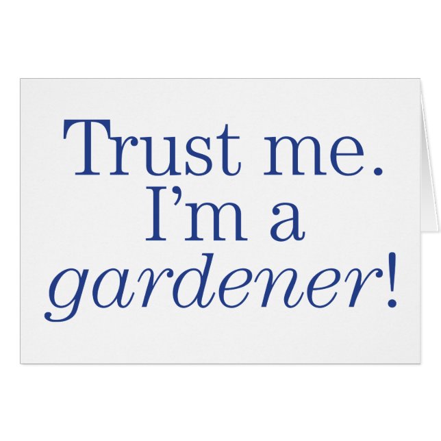 私は庭師です (正面横)