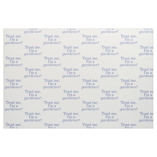 私は庭師です ファブリック (ファットクウォーター)