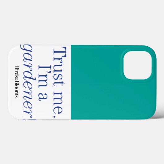 私は庭師です Case-Mate iPhoneケース (裏面 (横))