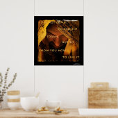 私は廃止し来なかった ポスター (キッチン)