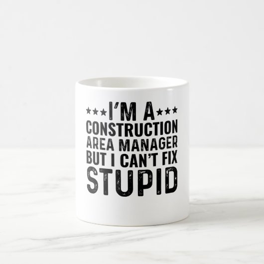 私は建築エリアマネージャーだが直せない コーヒーマグカップ (中央)