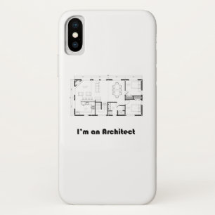 私は建築家です iPhone X ケース