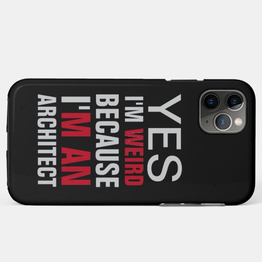 私は建築家 Case-Mate iPhoneケース (裏面(横))