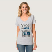 私は建築家 Tシャツ (正面フル)