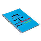 私は弁護士であってマジシャンのギフトおもしろい弁護士ではない ノートブック (右側)