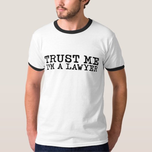 私は弁護士である Tシャツ (正面)