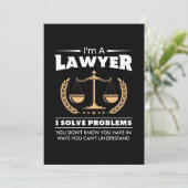 私は弁護士です。問題を解決します 招待状 (スタンド正面)