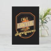 私は弁護士です 招待状 (スタンド正面)