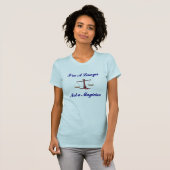 私は弁護士ない手品師のTシャツです Tシャツ (正面フル)