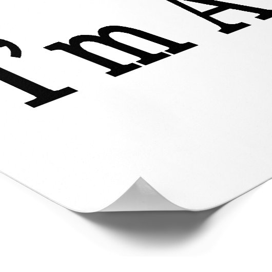 私は弁護士なので仕事が好きだ ポスター (角)