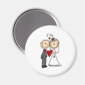 私は式の結婚マグネットをする マグネット (正面/裏面)