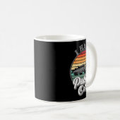 私は引き出しレトロボート魚釣りボート船が嫌い コーヒーマグカップ (正面右)