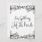 私は引っ掛かる 招待状 (正面)