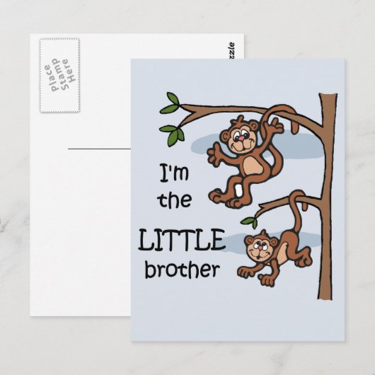 私は弟はがき ポストカード (正面/裏面)