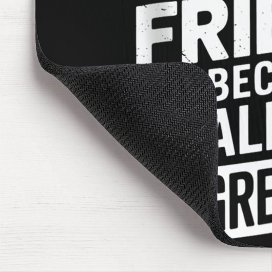 私は弱虫を話すので柔らかい友達は持てない マウスパッド (コーナー)