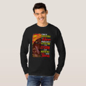 私は強いアフリカの女性である私はストーム黒Hist Tシャツ (正面フル)