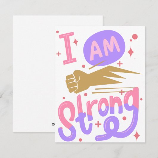 私は強い シーズンカード (正面/裏面)