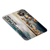 「私は強い」モチベーション肯定柔軟 マグネット (右側)