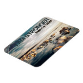 「私は強い」モチベーション肯定柔軟 マグネット (左側)