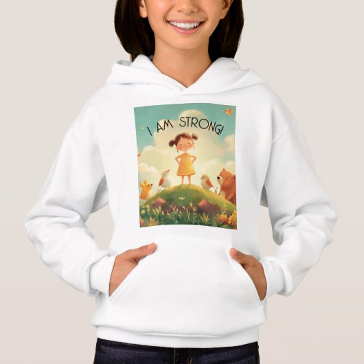 私は強い – 女の子のエンパワーメント (正面)