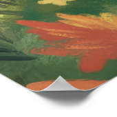 私は強い – 女の子のエンパワーメント ポスター (角)