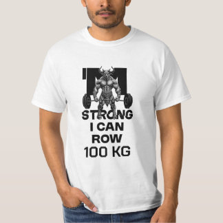 私は強い – 私は漕ぐことができる Tシャツ