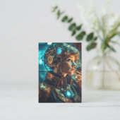 私は強く力強いスーパーヒーローを夢見ている 名刺 (スタンド正面)