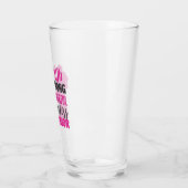 私は強く、力強く、恐れを知らない。武士 タンブラーグラス (左)